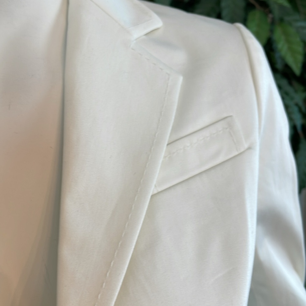 THE LIMITED ECRU CLASSIC PANT SUIT - Picture 5 of 13